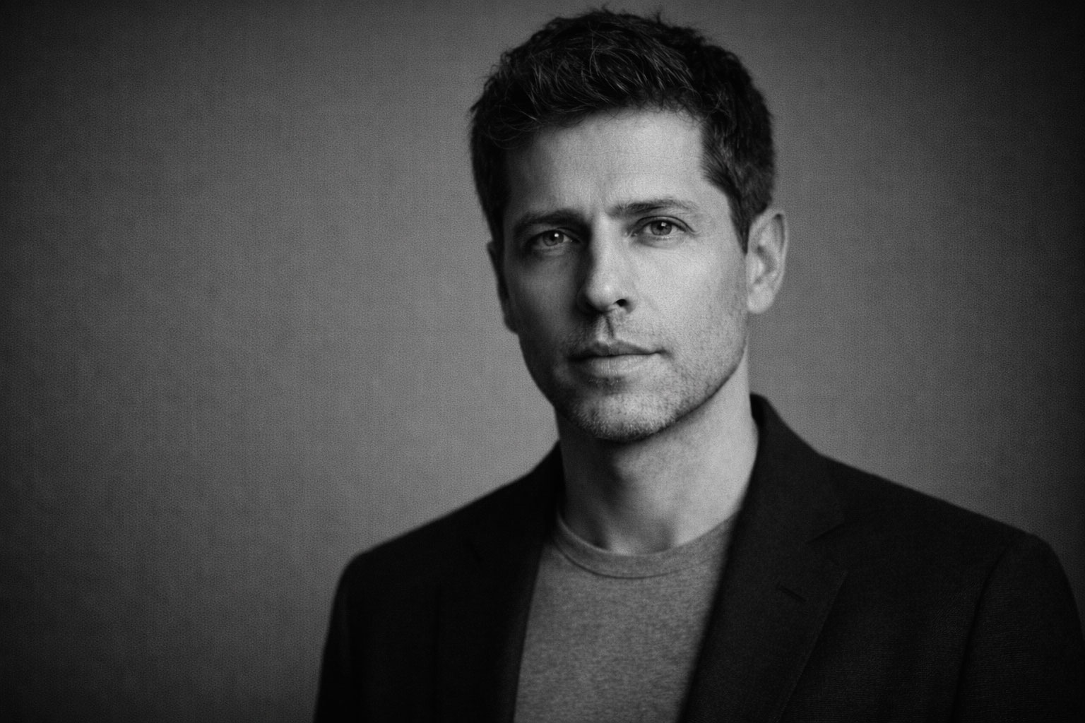 Young tech founder portrait